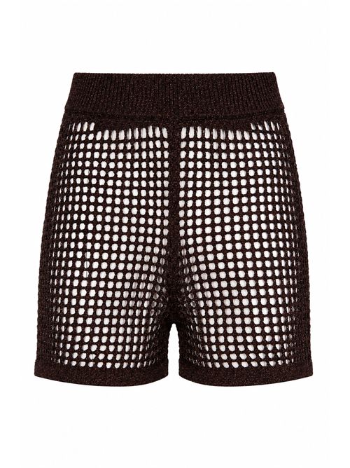 Shorts Sharma in mesh di viscosa e lurex Mc2 Saint Barth | SRM000100255L